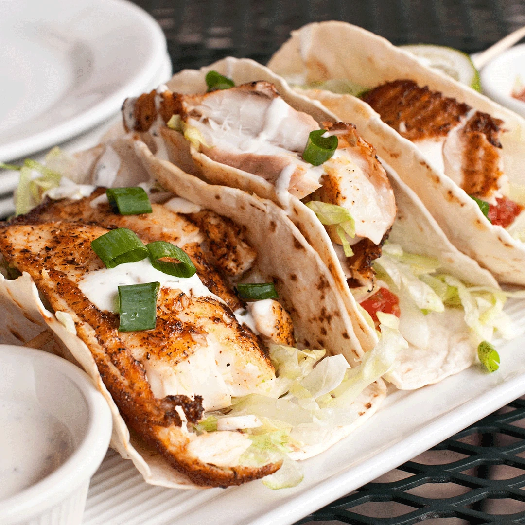 TACOS DE TILÁPIA