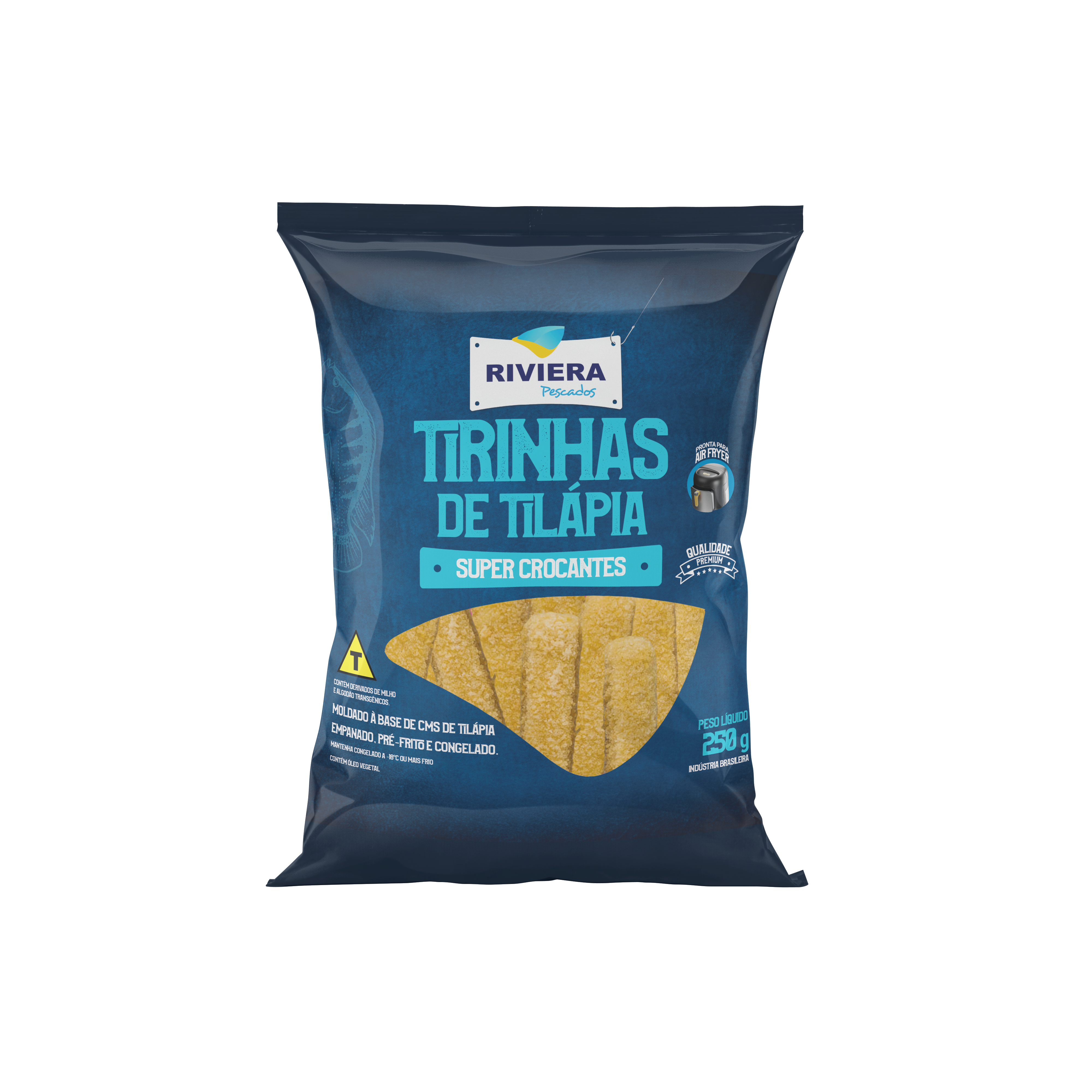 Tirinhas de Til&aacute;pia 250g