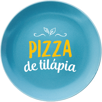 Pizza de tilápia