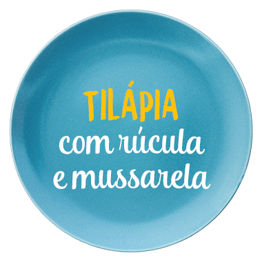 Tilápia com Rúcula e Mussarela