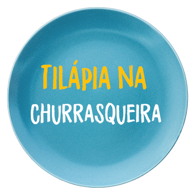 Tilápia  na churrasqueira