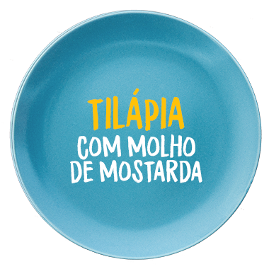 Tilápia com molho de mostarda