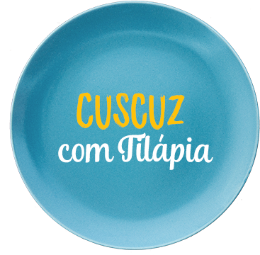 Cuscuz com  Tilápia