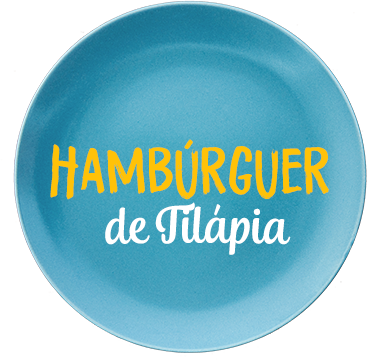 Hambúrguer de  tilápia