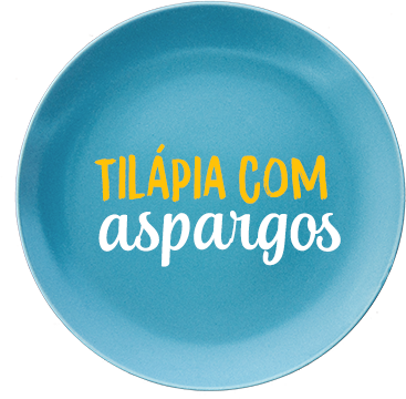 Tilápia  Tilápia com Aspargos