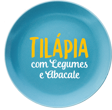 Tilápia com Legumes e Abacate